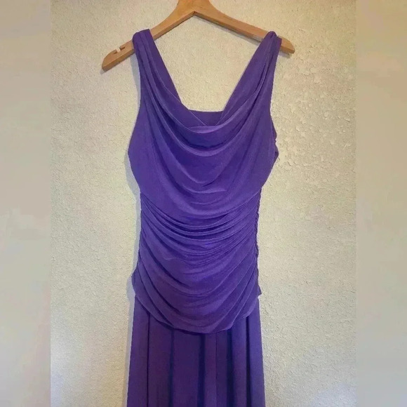 Bebe Purple Mermaid Maxi Dress - Picture 5 of 8